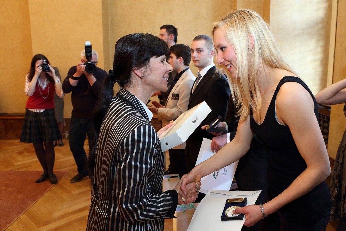 obrázek: Sportovcem Plzně 2013 mezi žáky a dorostem je plochodrážník Mády a cyklista Snášel