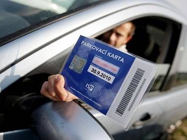 obrázek: Úseky pro držitele parkovacích karet budou v Plzni modré