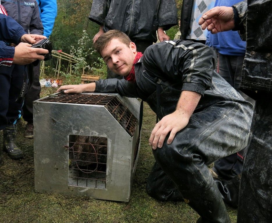 obrázek: V rybníku u Sulkova rybáři kromě ryb lovili bobra