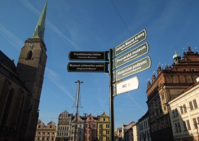 obrázek: Zahraniční turisté už v Plzni nezabloudí
