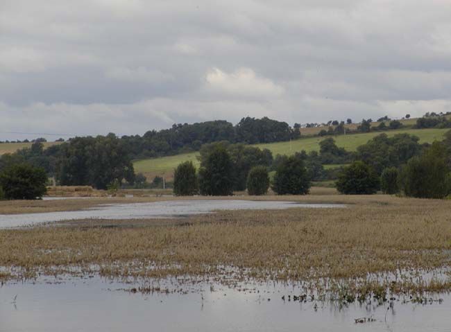 obrázek: Úslava ve Ždírci dosáhla druhého povodňového stupně