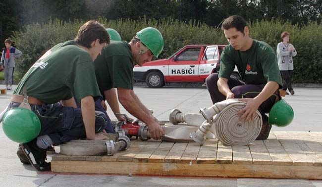 obrázek: V Plzni závodí požární sportovci z celé republiky