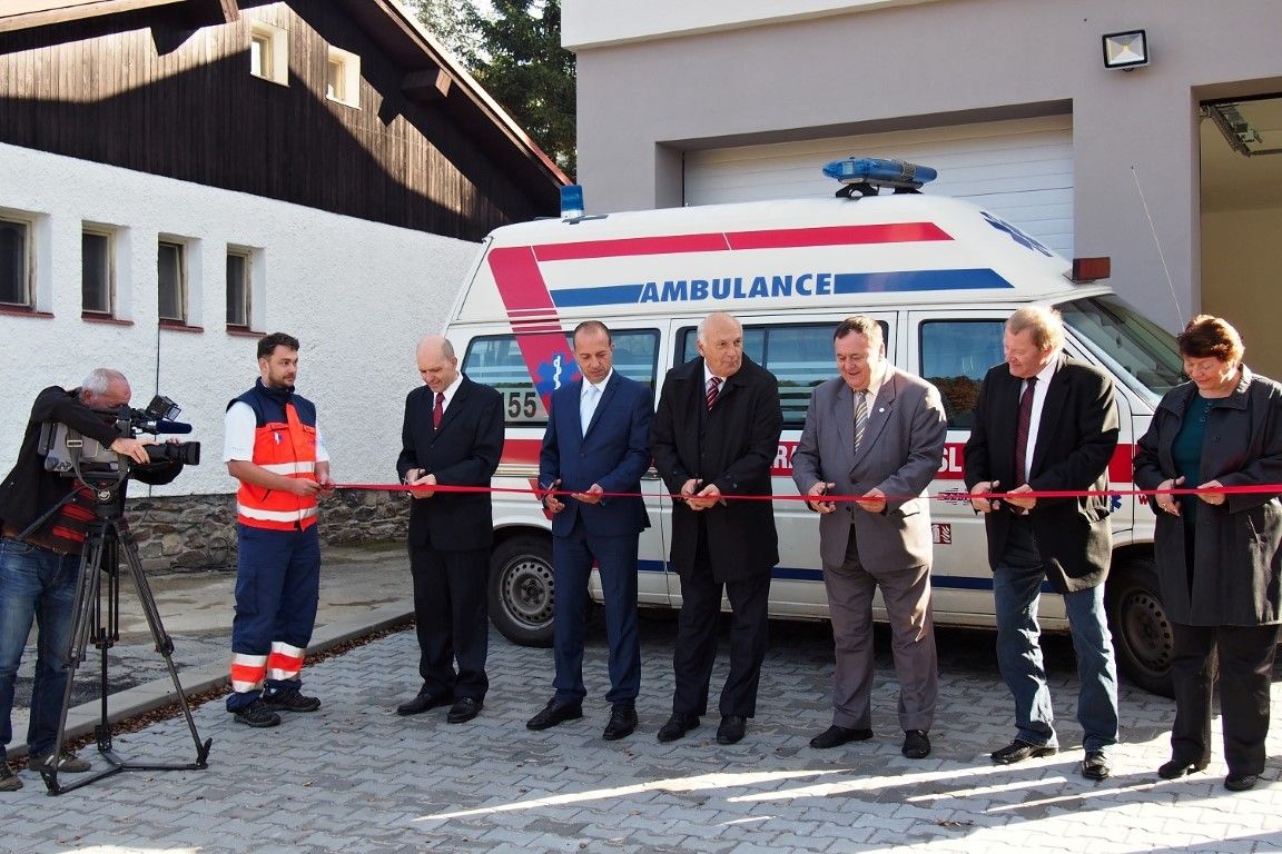 obrázek: Železná Ruda má nové výjezdové místo záchranky