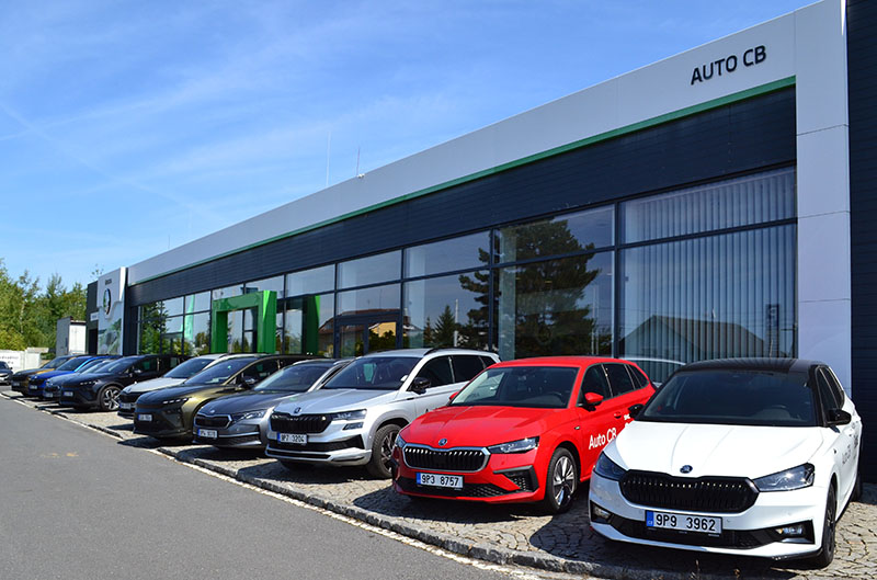 Nové vozy Škoda skladem v AUTO CB