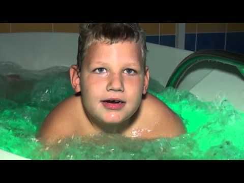 Děti ve Stacionáři Človíček si užívají novou hydromasážní vanu