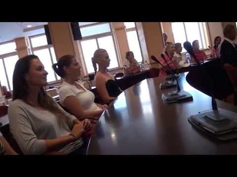 Hejtman Plzeňské kraje přivítal golfistky