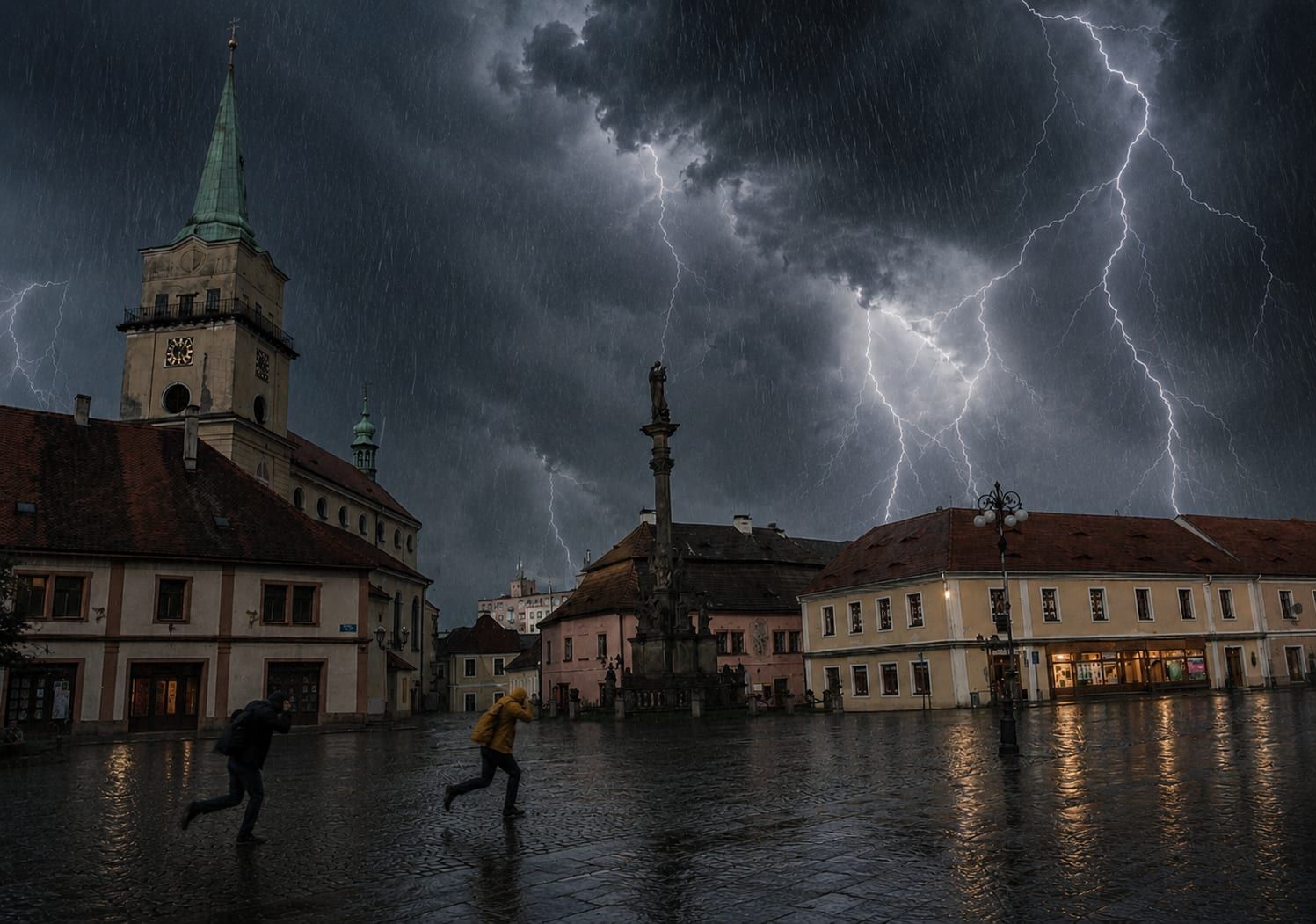 Bouřky se Plzeňskem jen prohnaly, teď se počasí uklidní. Víkend má být příjemnější