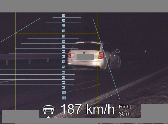 Jediná kontrola, čtyři zabavené řidičáky, policie trestala výrazné překročení rychlosti