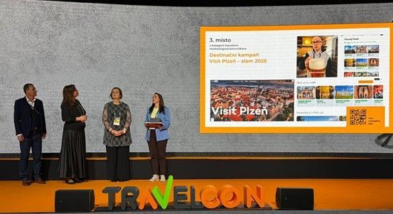 Kampaň Visit Plzeň – Slam 2025 bodovala mezi nejlepšími v Česku