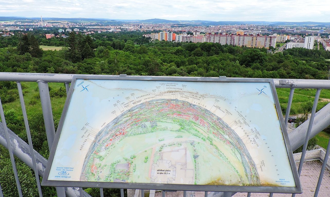 Rozhledna Sylván je znovu otevřená. Plzeň láká na jarní výhledy z oblíbené věže