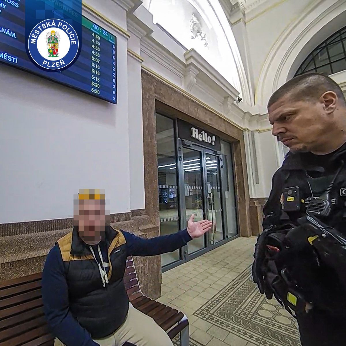 Strážníci v Plzni našli muže v ohrožení, po kterém policie vyhlásila akutní pátrání