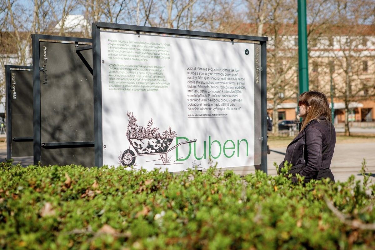 V Plzni vyrostla výstava, která učí děti vnímat přírodu. U Zvonu ji lidé uvidí celý duben