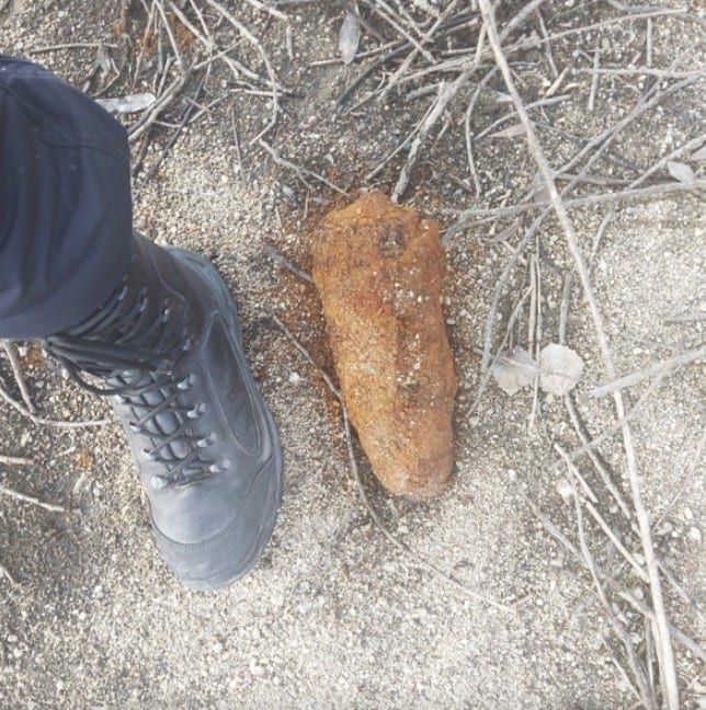 Žena na Tachovsku našla aktivní německý granát