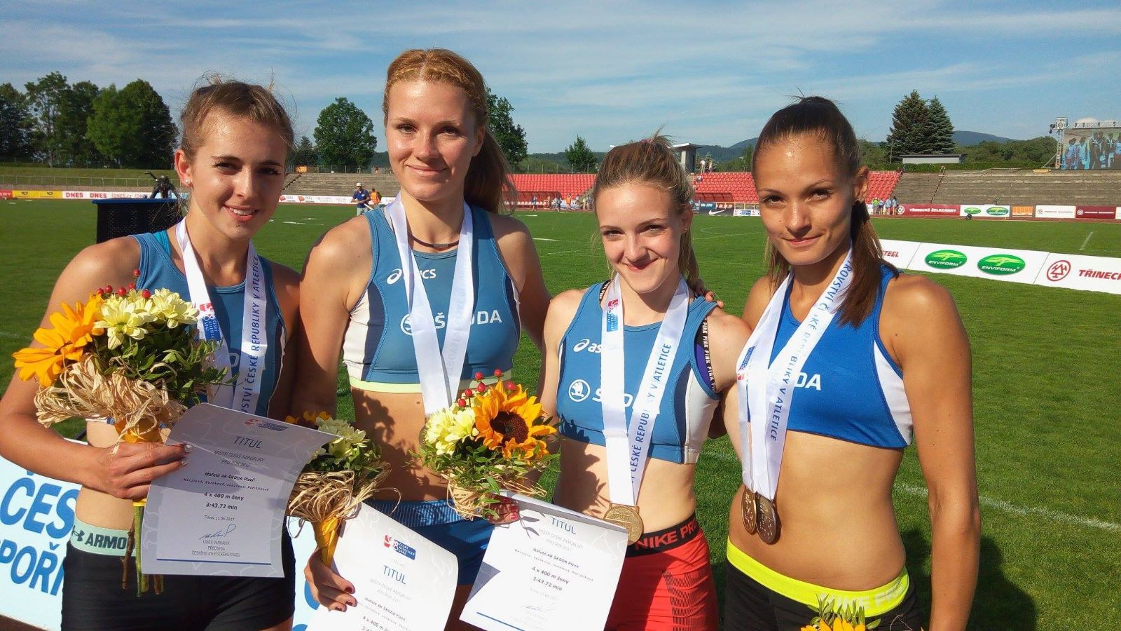 Přijďte si zaběhat s našema mistryněma