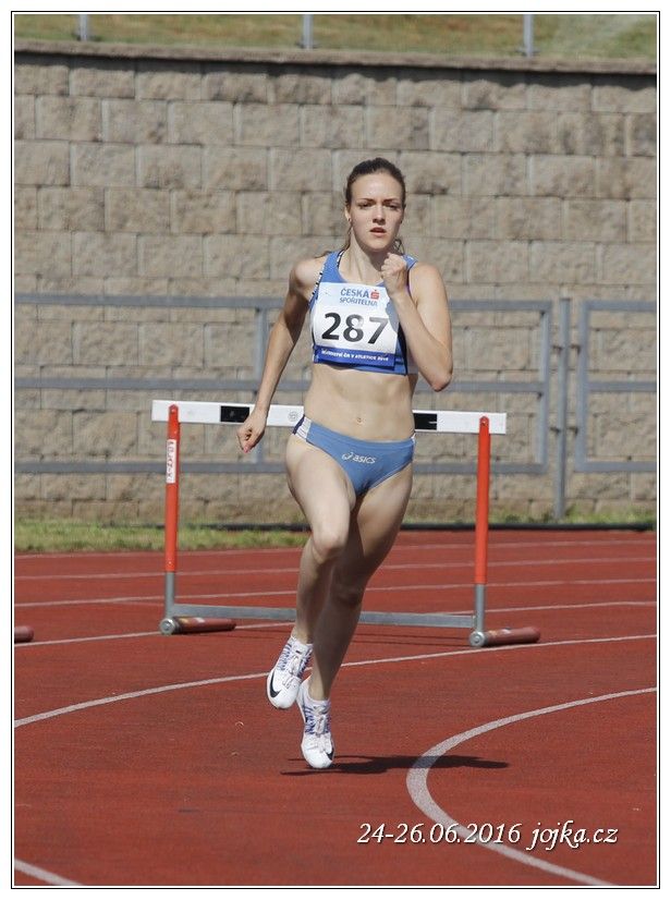 Tereza Jonášová poběží na diamantové lize