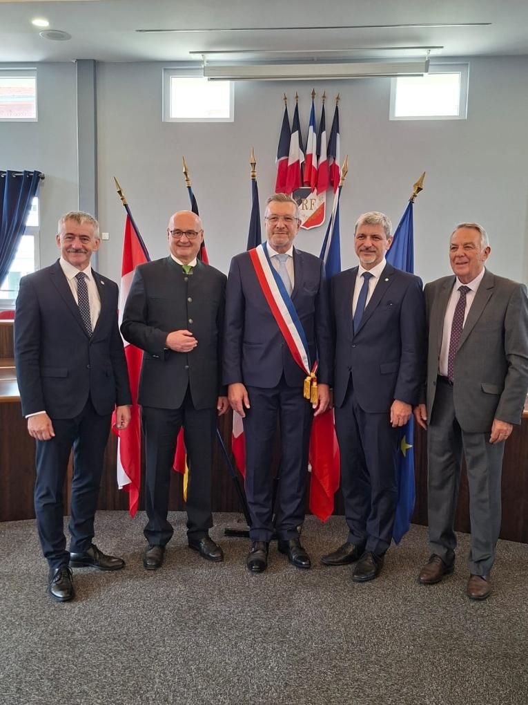Domažlice slavily ve Francii. Čtyři evropská města spojuje přátelství už desítky let