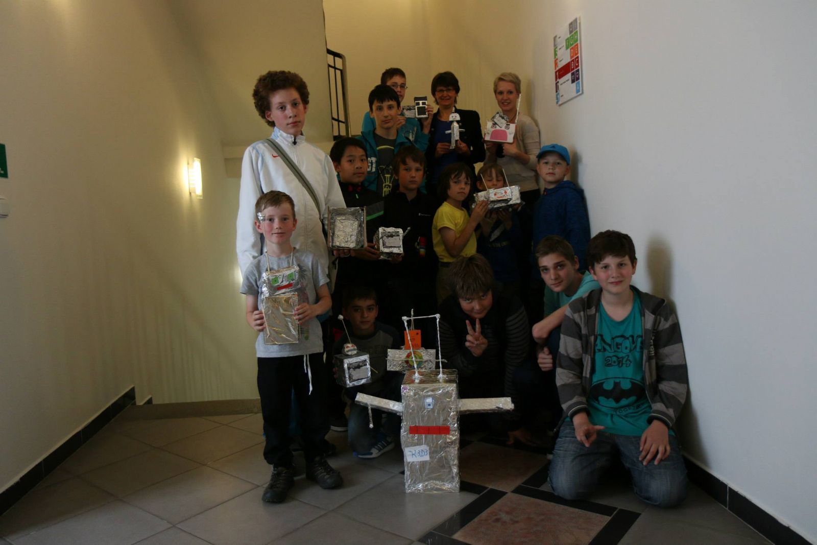 Zábavné odpoledne s roboty