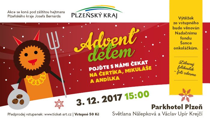 obrázek: Advent dětem aneb pojďte s námi čekat na čertíka, Mikuláše a anděla