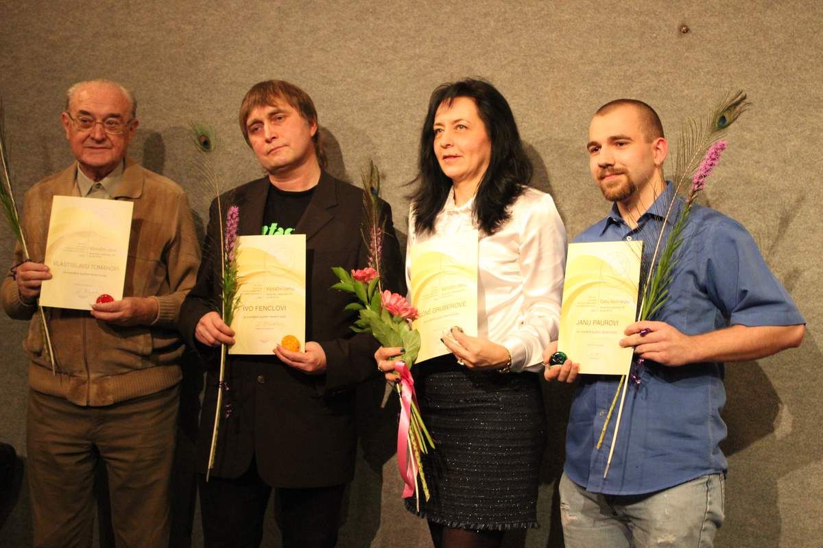 Ceny časopisu Plzeňský literární život získali Vlastislav Toman, Ilona Gruberová a Ivo Fencl