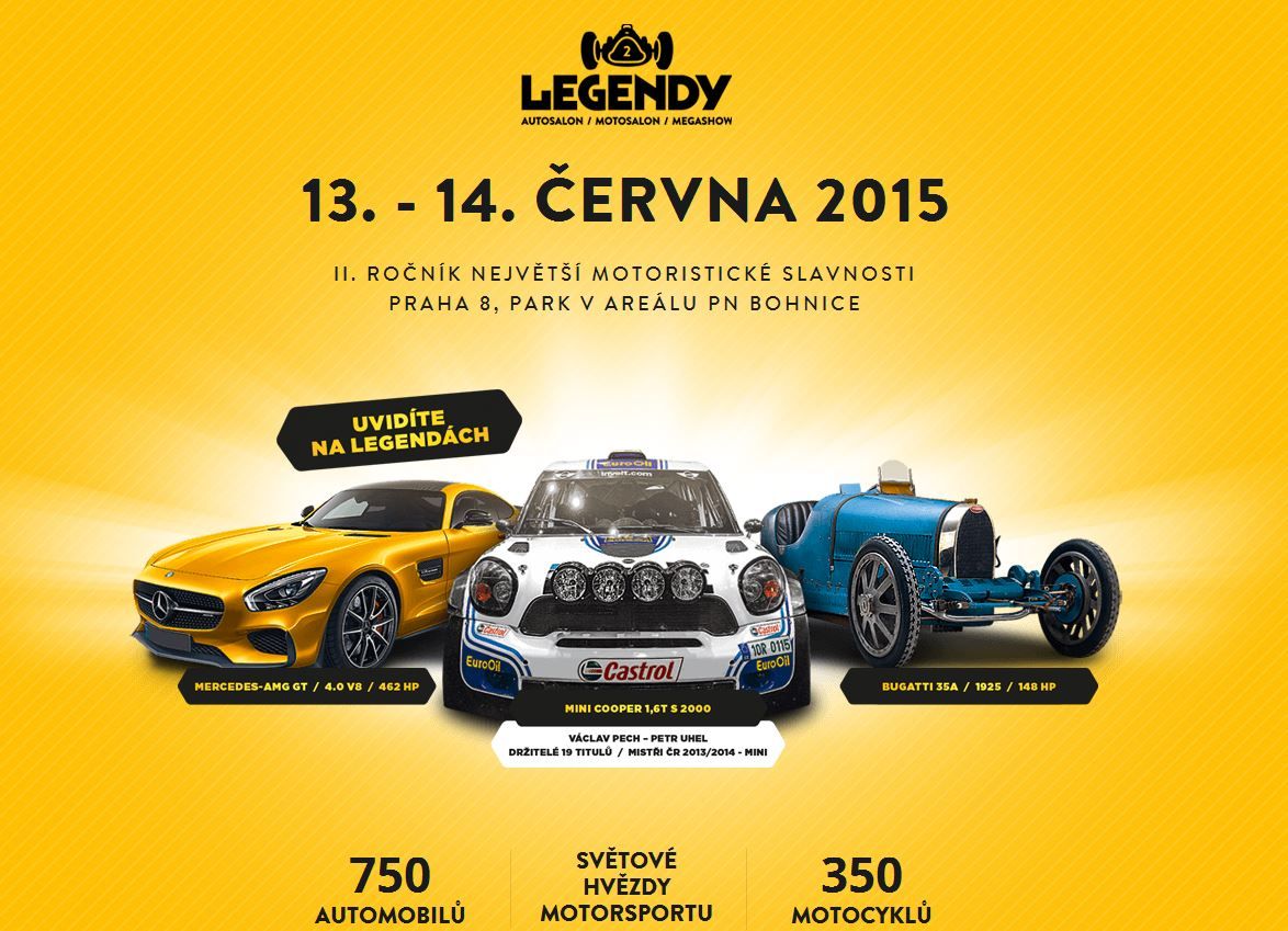 II. ročník největší motoristické slavnosti LEGENDY