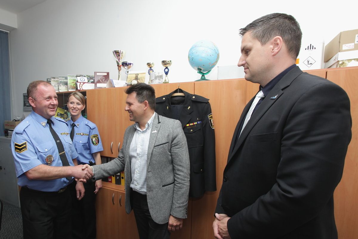 Na Borech přibyla dvoučlenná hlídka strážníků