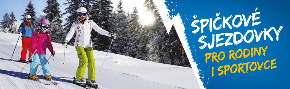 Na Špičáku nasněžilo. V neděli 8. března si tady děti zalyžují zadarmo. 