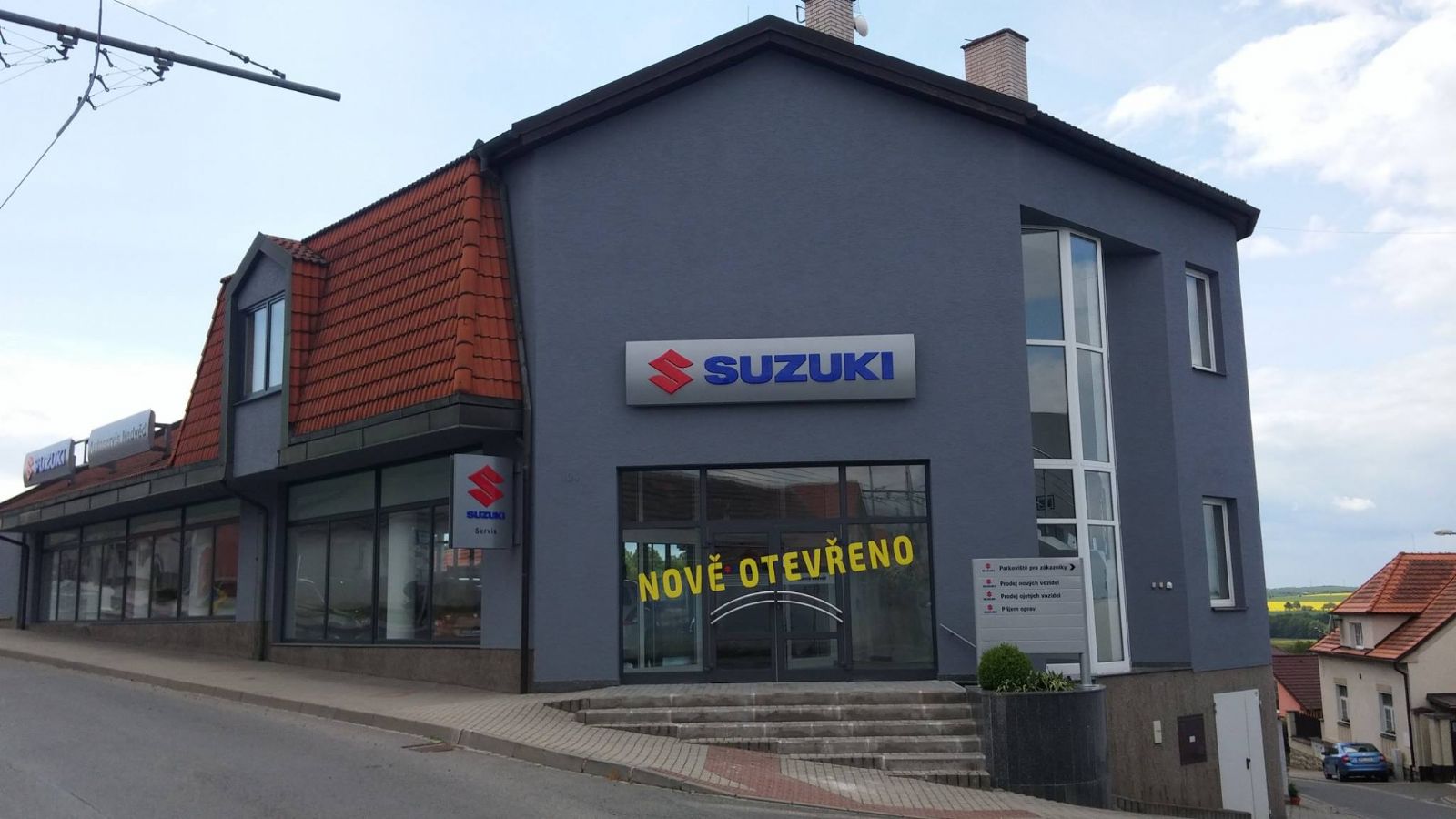 Nový autosalon a autoservis vozů SUZUKI v Plzni