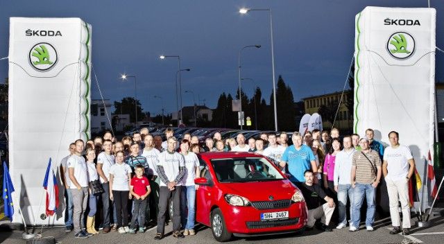 ŠKODA Citigo zvítězila se spotřebou 3 l/100 km v soutěži Economy Run 2015