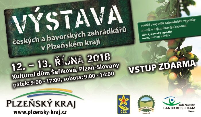 obrázek: Výstava českých a bavorských zahrádkářů v Plzeňském kraji se blíží