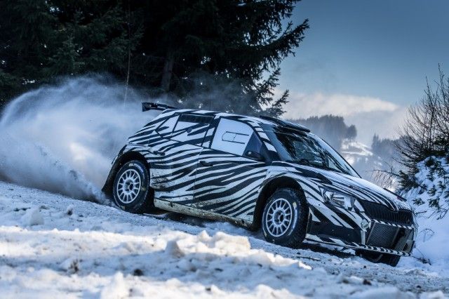 Zákazníci z rallyové scény napjatě čekají na nový vůz ŠKODA Fabia R 5