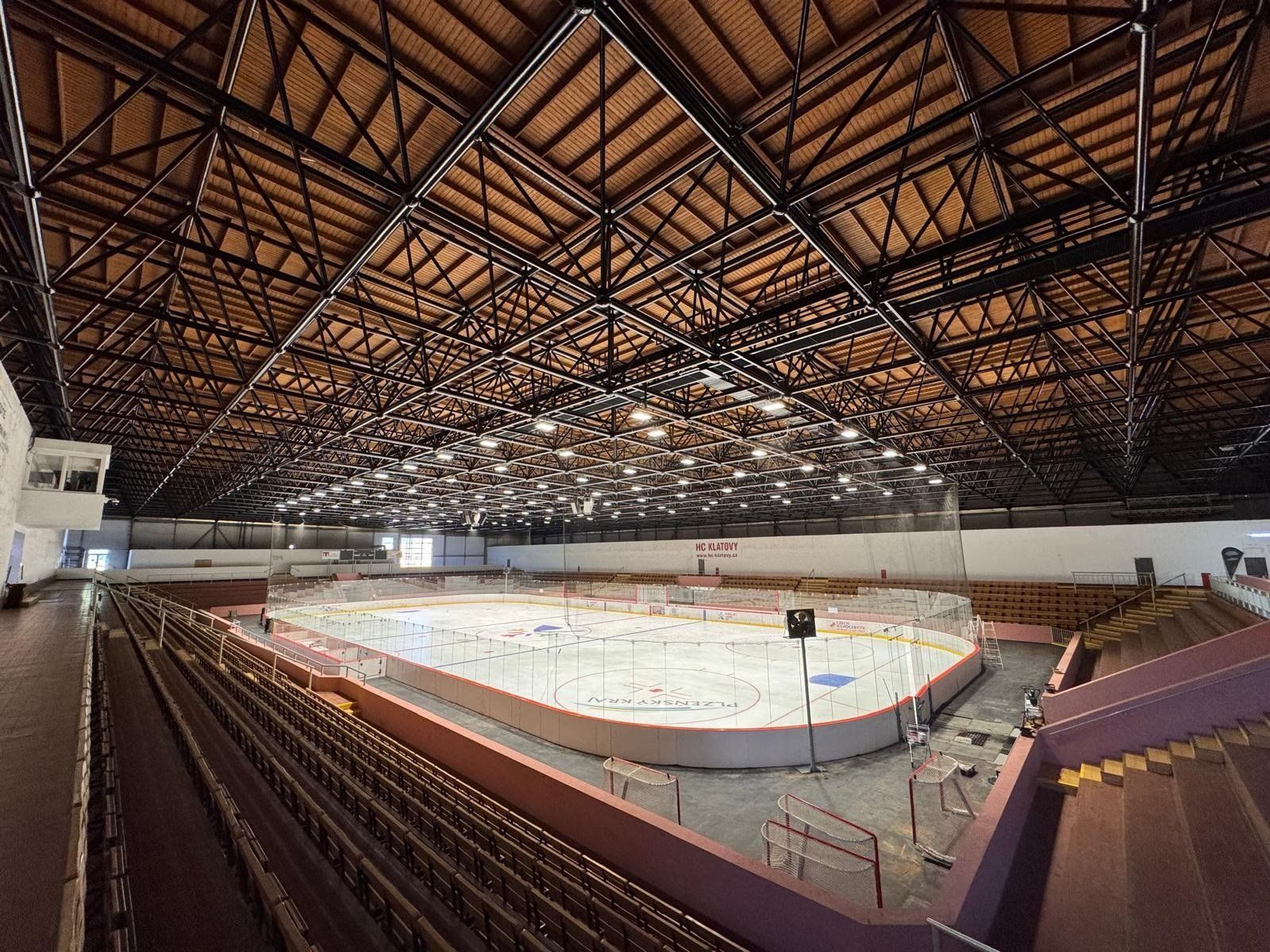 Klatovy mají zimní stadion za více než 50 milionů. Chystá se na olympiádu mládeže 2027