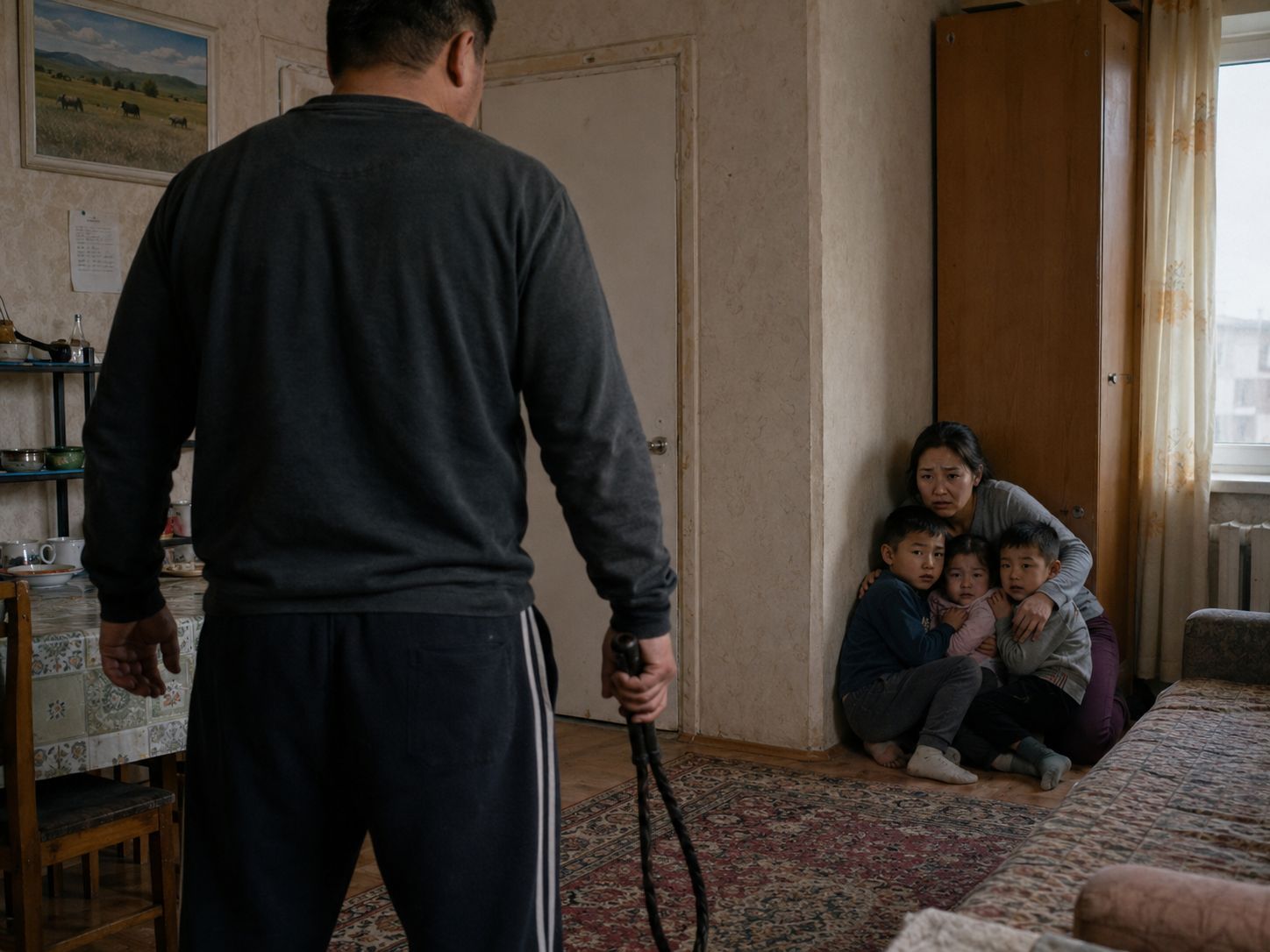 Muž z Mongolska v Plzni trestal manželku a tři děti bičem. Soud mu dal podmínku