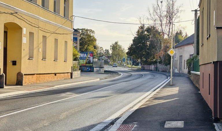 Rekonstrukce průtahu I/26 v Horšovském Týně skončila. Průjezd je opět bez omezení