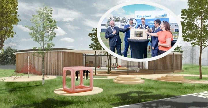 Valcha se dočká nové školky. Za 95 milionů vznikne moderní dřevostavba pro 72 dětí
