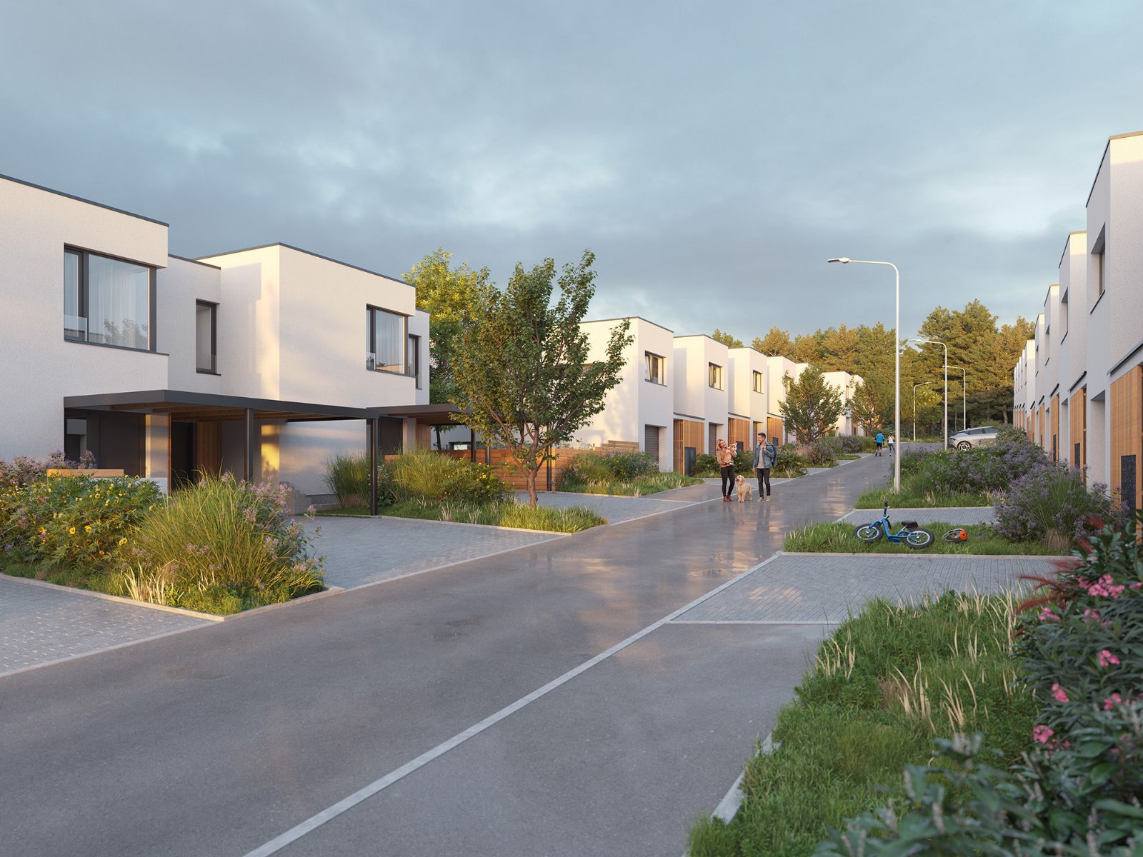 Nová Valcha dál roste. Na jihozápadě Plzně přibydou desítky bytů a rodinné domy