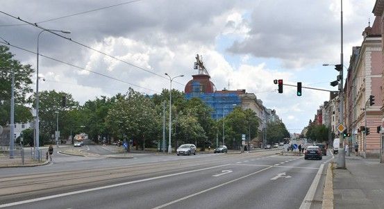 Plzeň modernizuje křižovatku Klatovská – Chodské náměstí