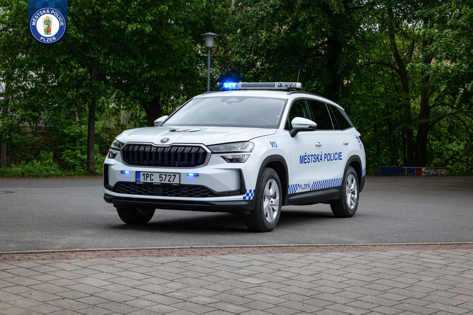 obrázek: Plzeňští strážníci dostali „vytuněný“ Kodiaq. Je delší, chytřejší a lépe vybavený