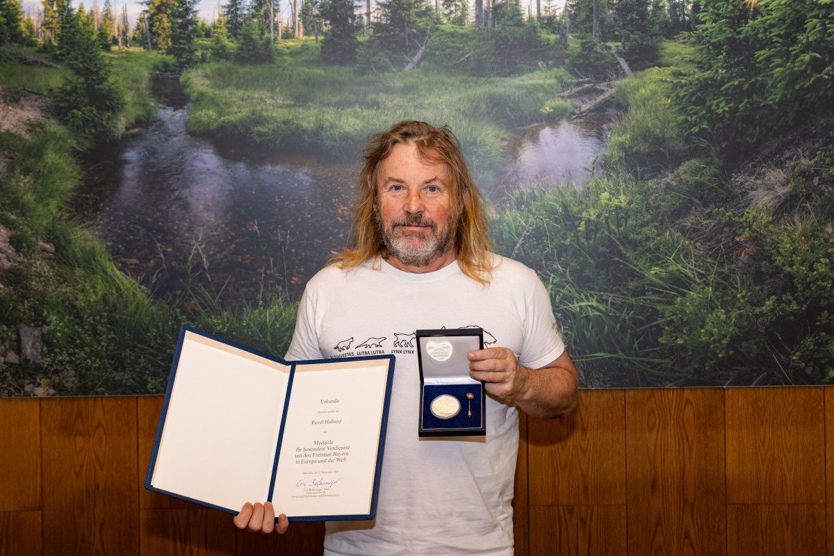 Šéf šumavského parku obdržel významné bavorské ocenění