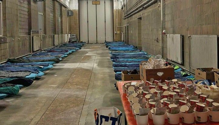 Vánoční noclehárna pro 75 lidí v Plzni