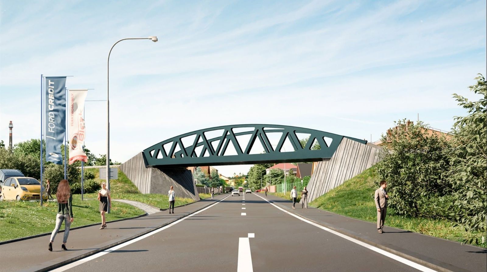 Viadukt v Klatovech je uzavřený, objížďka na Luby vede přes Za Tratí a Dragounskou