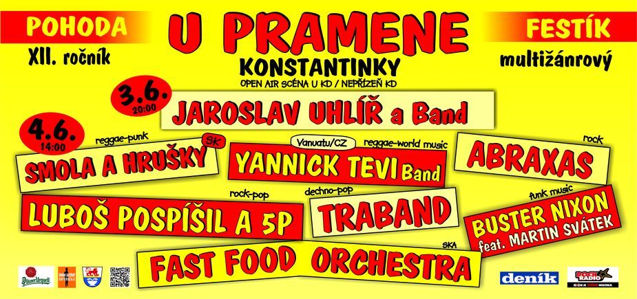 U PRAMENE 2016 - Konstantinky o prvním červnovém víkendu ožíjí pestými rytmy