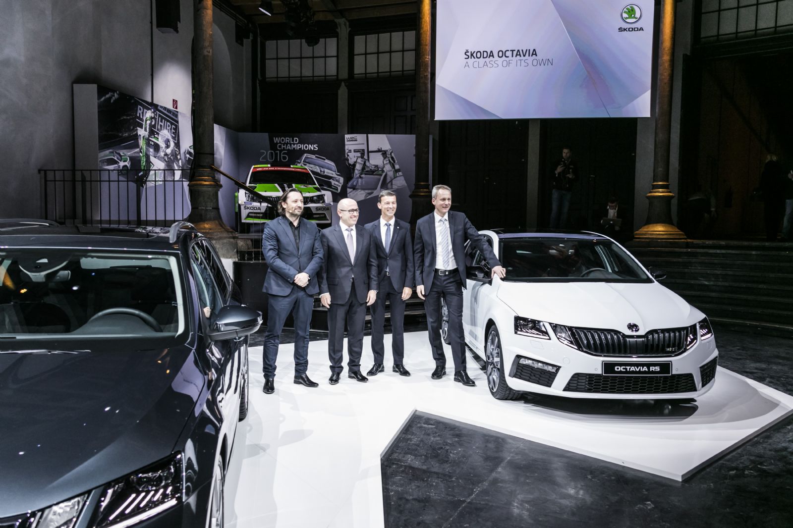 Fotky ze světové premiéry modernizovaného modelu ŠKODA OCTAVIA 