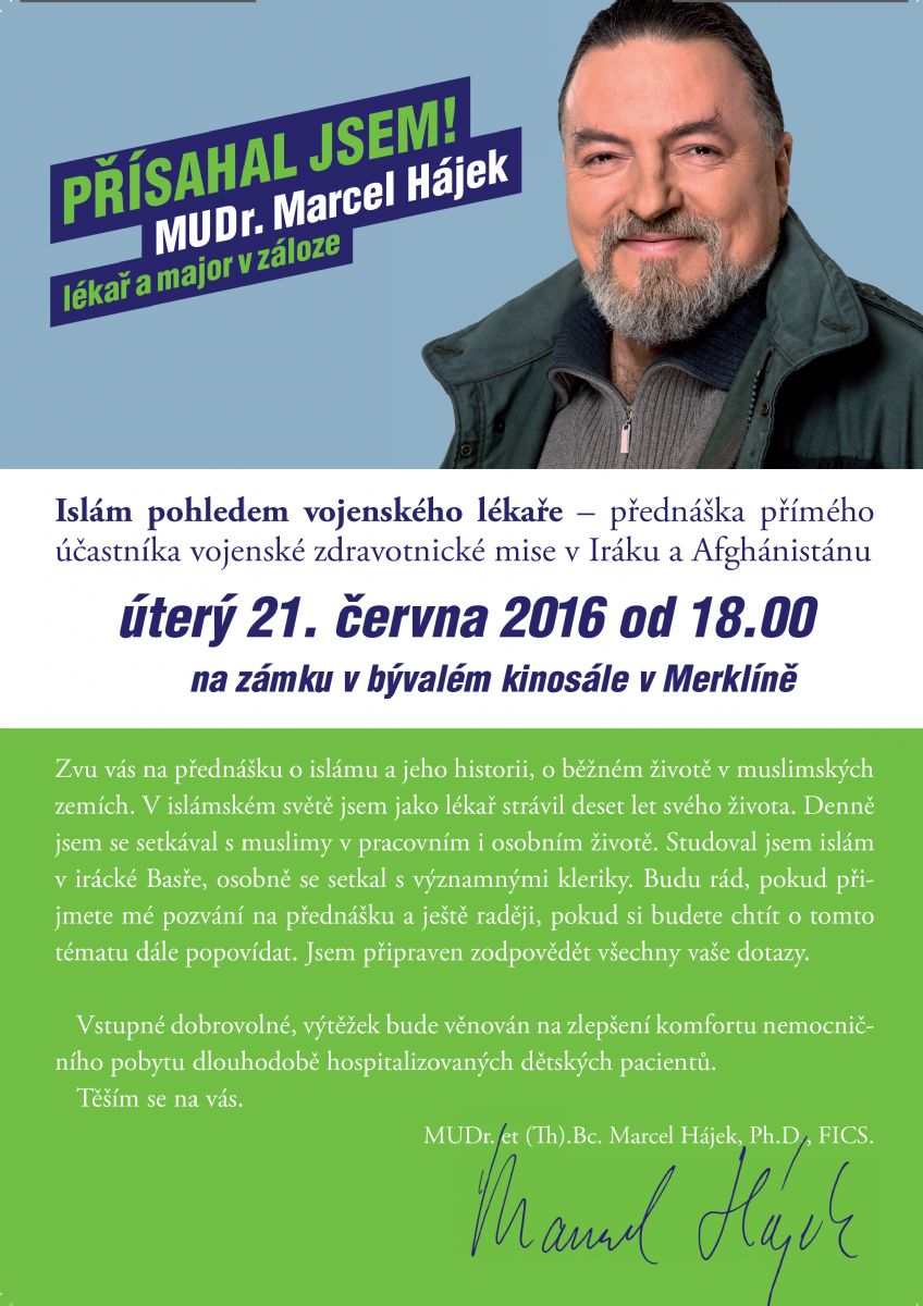 obrázek: Přednáška o Islámu dnes v Merklíně