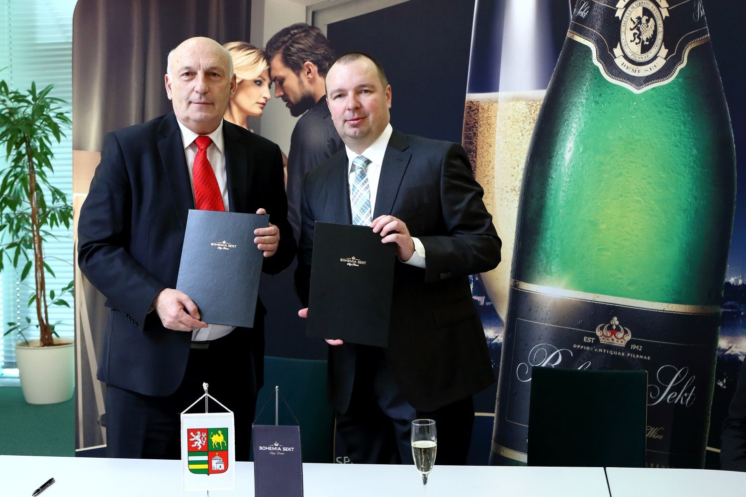Bohemia sekt stvrdil spolupráci s Plzeňským krajem
