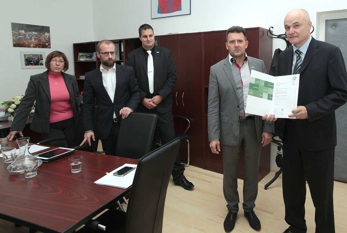 Centrální obvod obhájil certifikát systému managementu kvality 