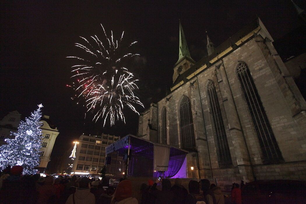 obrázek: Centrální obvod zve do Plzně na Novoroční ohňostroj 