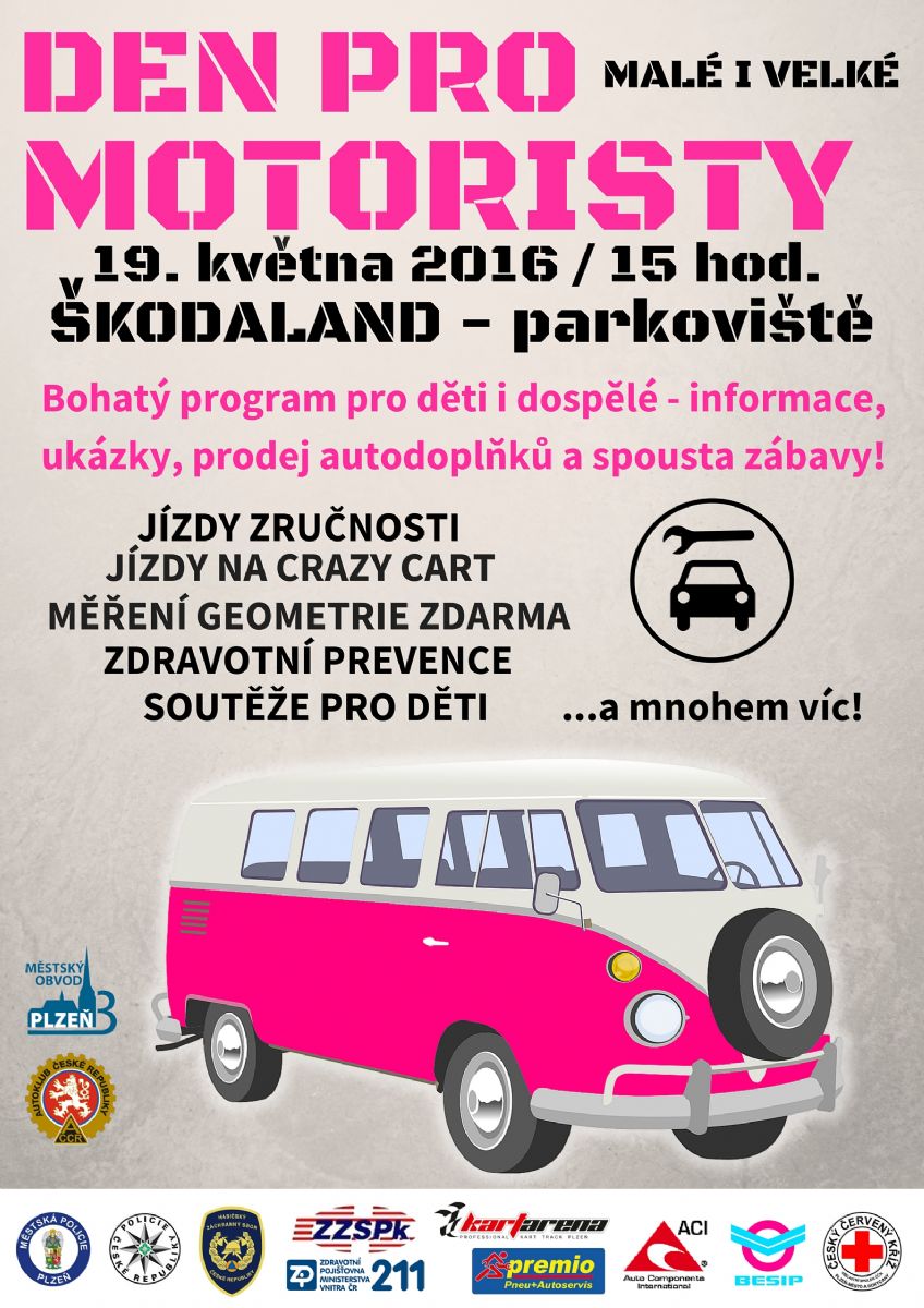 obrázek: Den pro malé i velké motoristy nabídne ve čtvrtek spoustu zábavy i informací 