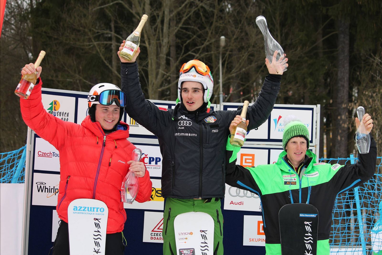 obrázek: Evropský pohár ve snowboardingu v Mariánkách ovládl rakousko-italský tandem    