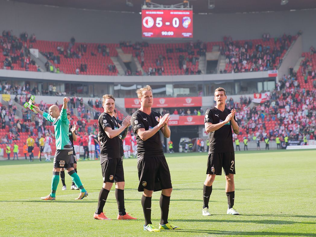 Fotbalisté Viktorie dostali po ostudě na Slavii tučnou pokutu
