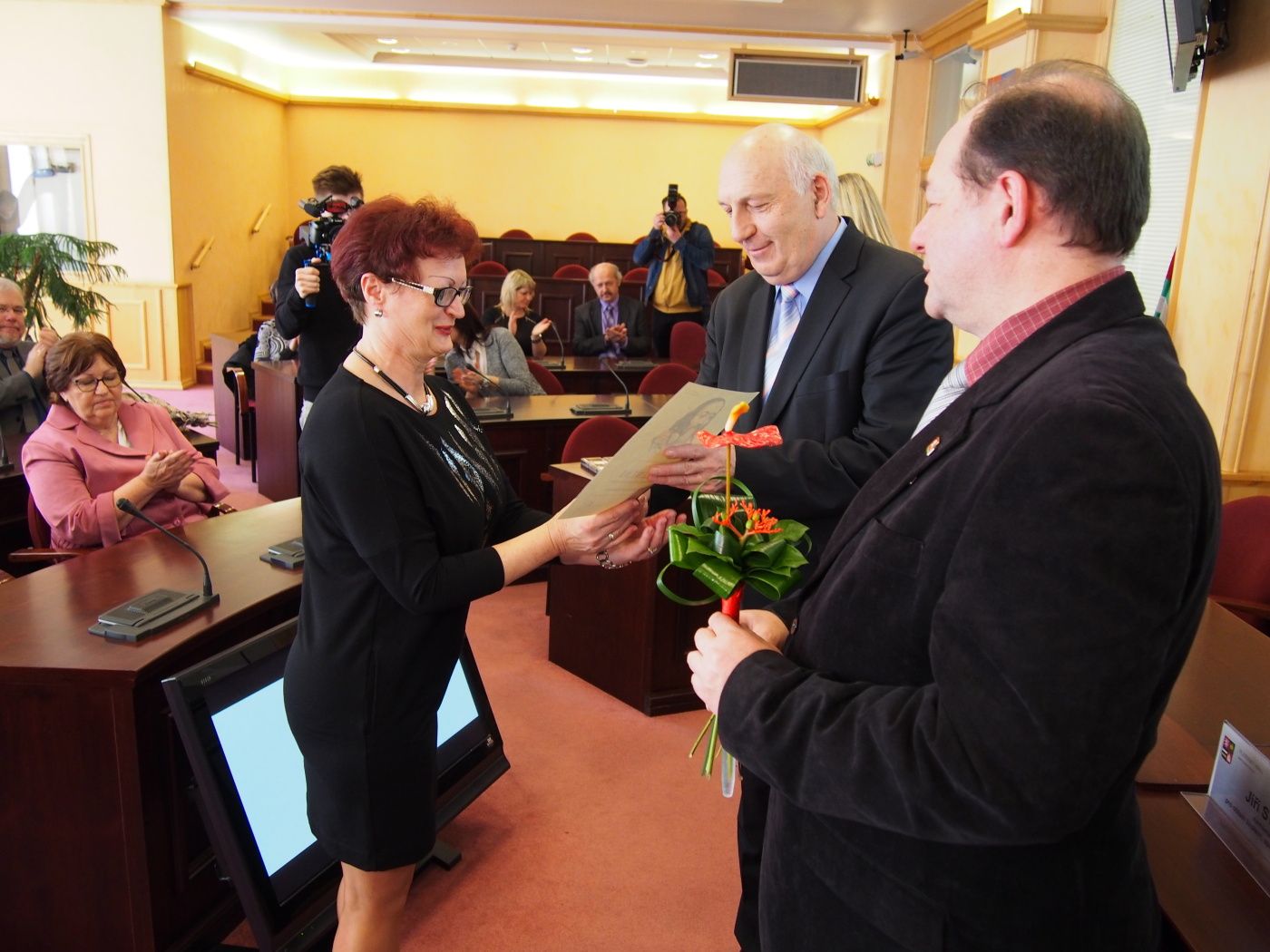 obrázek: Hejtman ocenil pedagogy z kraje u příležitosti Dne učitelů